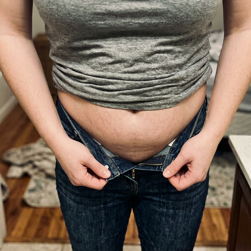 2. Bloated Every Single Morning, Before you've eaten a thing
